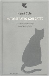 Autoritratto con gatti - Testo originale a fronte