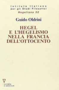 Hegel e l'hegelismo nella Francia dell'Ottocento