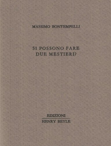 Si possono fare due mestieri?