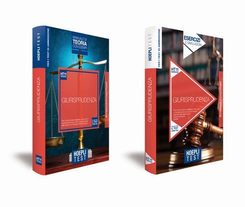 Hoepli Test. Giurisprudenza. Per i test di ammissione all'universit&agrave;. Box: Manuale di teoria con esempi-Esercizi e simulazioni