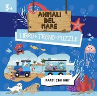Animali del mare. Treno-puzzle