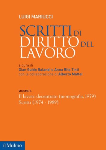 Scritti di diritto del lavoro