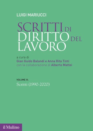 Scritti di diritto del lavoro