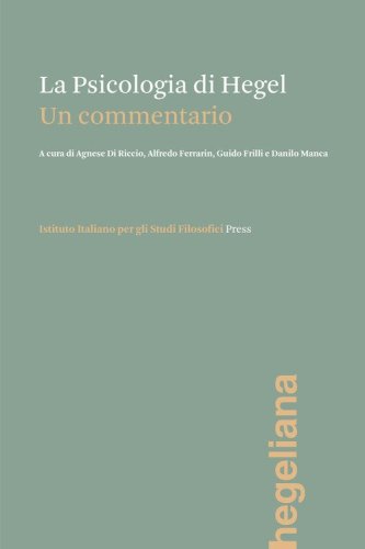 La psicologia di Hegel. Un commentario