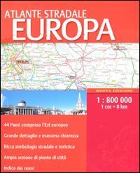 Atlante stradale Europa 1:800.000. Ediz. multilingue