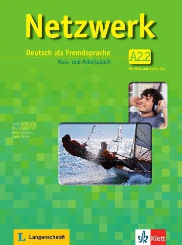 Netzwerk A2.2 Kursbuch + Arbeitsbuch Teil 2