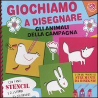 Giochiamo a disegnare gli animali della campagna