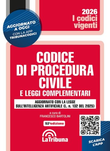 Codice di procedura civile e leggi complementari