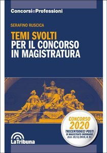 Temi svolti per il concorso in magistratura