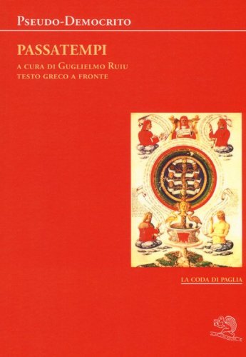 Passatempi. Testo greco a fronte