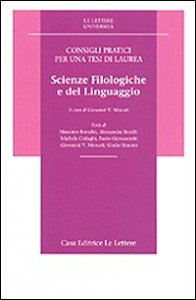 Consigli pratici per una tesi di laurea in scienze filologiche e del linguaggio
