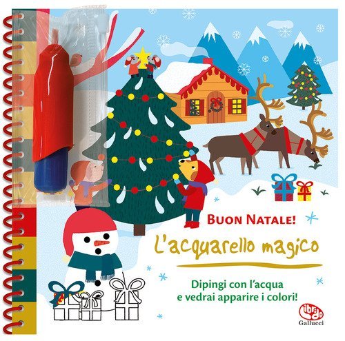 Buon Natale! L'acquarello magico