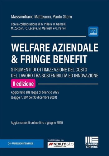 Welfare aziendale & fringe benefit. Strumenti di ottimizzazione del costo del lavoro tra sostenibilit&agrave; ed innovazione