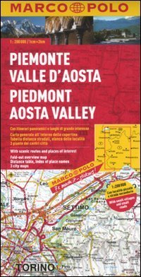 Piemonte, Valle D'Aosta 1:200.000