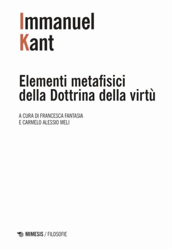 Elementi metafisici della Dottrina della virt&ugrave;