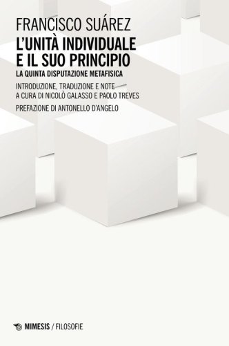 L'unit&agrave; individuale e il suo principio. La quinta disputazione metafisica