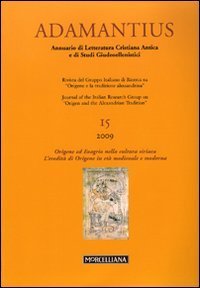 Adamantius. Notiziario del Gruppo italiano di ricerca su &laquo;Origene e la tradizione alessandrina&raquo;