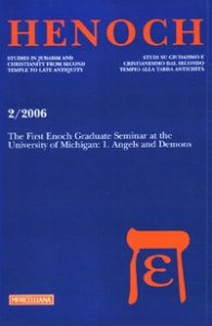 The first Henoch graduate seminar at the University of Michigan. Vol. 1: Angels and demons. - Angels and demons