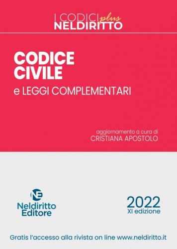 Codice Civile E Leggi Complementari