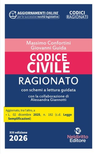 Codice civile ragionato 2026