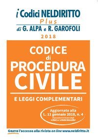 Codice di procedura civile e leggi complementari