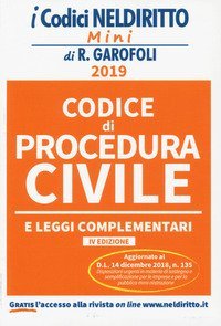 Codice di procedura civile e leggi complementari