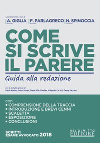 Come si scrive il parere. Guida alla redazione