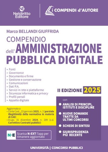 Compendio dell'Amministrazione pubblica digitale 2025
