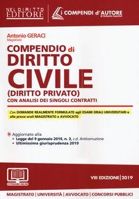 Compendio di diritto civile (diritto privato) con analisi dei singoli contratti