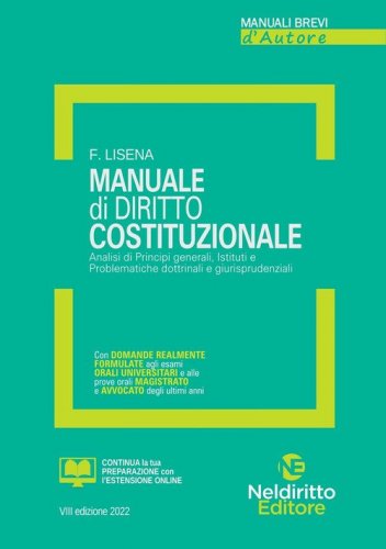 Manuale di diritto costituzionale