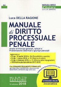 Manuale di diritto processuale penale