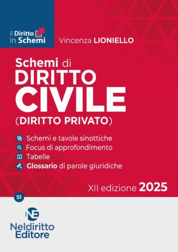 Schemi di diritto civile (diritto privato) 2025