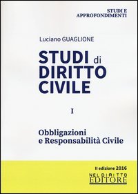 Studi di diritto civile. Vol. 1: Obbligazioni e responsabilit&agrave; civile - Obbligazioni e responsabilit&agrave; civile