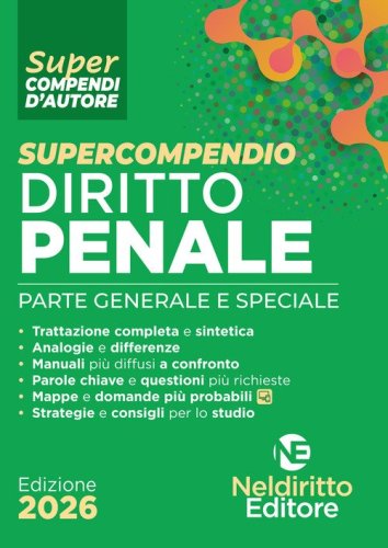 Supercompendio di diritto penale 2026