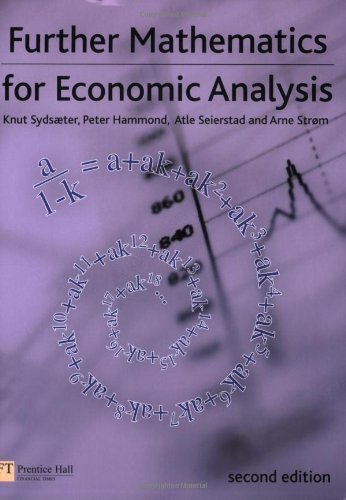 Further Mathematics For Economic Analysis