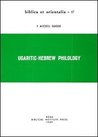 Ugaritic-Hebrew Philology