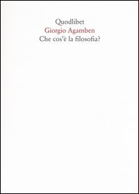 Che cos'&egrave; la filosofia?