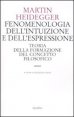 Fenomenologia dell'intuizione e dell'espressione - Teoria della formazione del concetto filosofico