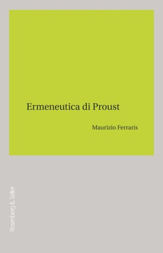 Ermeneutica di Proust