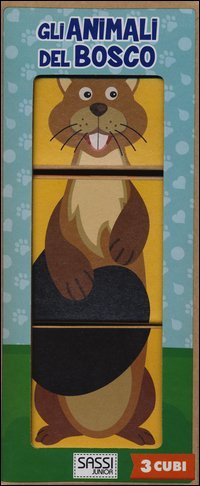 Gli animali del bosco. Eco-cubotti