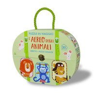 L'aereo degli animali. Puzzle in viaggio