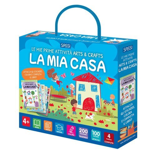 Le mie prime attivit&agrave; arts & crafts. La mia casa