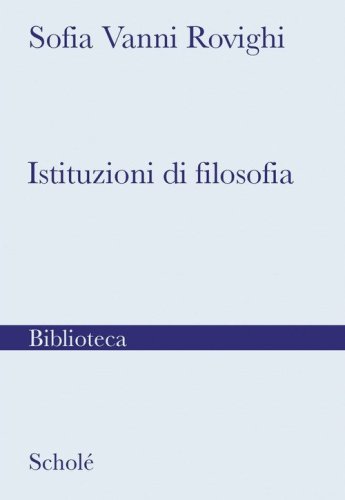 Istituzioni di filosofia