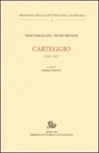 Carteggio. 1930-1937