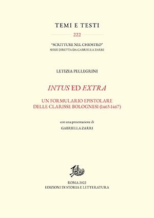 Intus ed extra. Un formulario epistolare delle clarisse bolognesi (1463-1467)