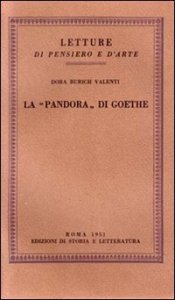 La &laquo;Pandora&raquo; do Goethe
