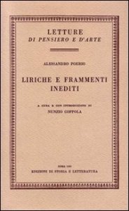 Liriche e frammenti inediti