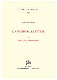 Lo spirito e le lettere