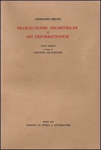 &laquo;Praelectiones geometricae&raquo;-&laquo;Ars deformationum&raquo;