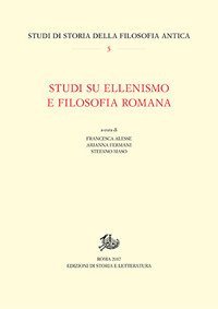 Studi su ellenismo e filosofia romana
